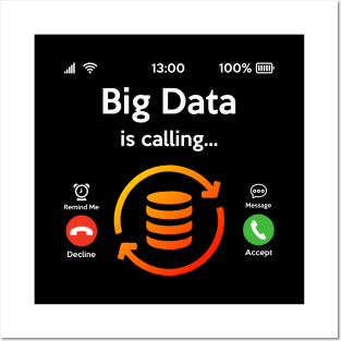 Big Data is Calling Posters and Art